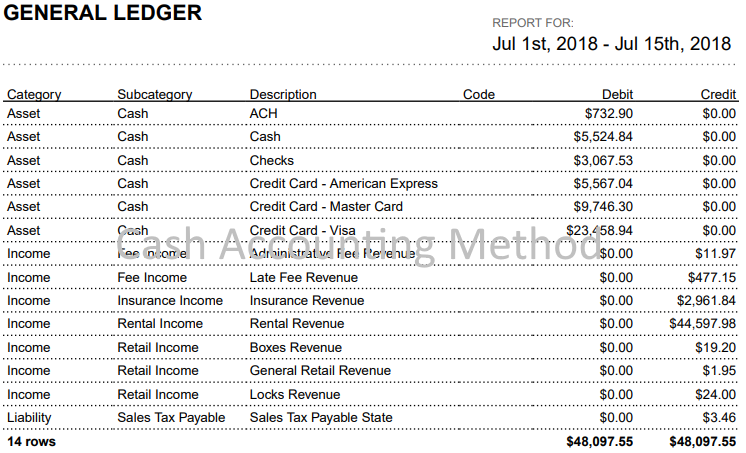 What Is A General Ledger Report